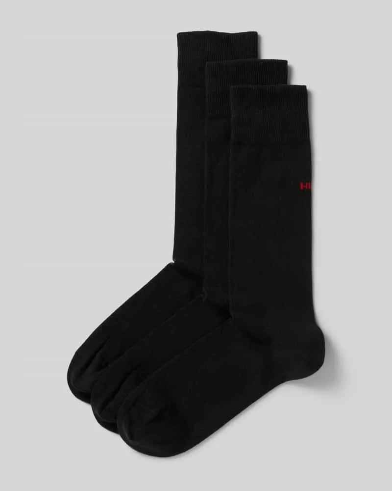 HUGO BOSS Socken mit Label-Detail im 3er-Pack Modell 'UNI COLORS 