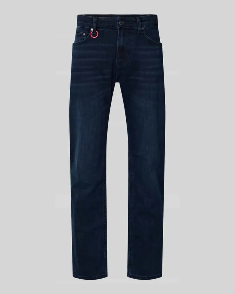 JOOP! Modern Fit Jeans mit Eingrifftaschen Modell 'Mitch Blau