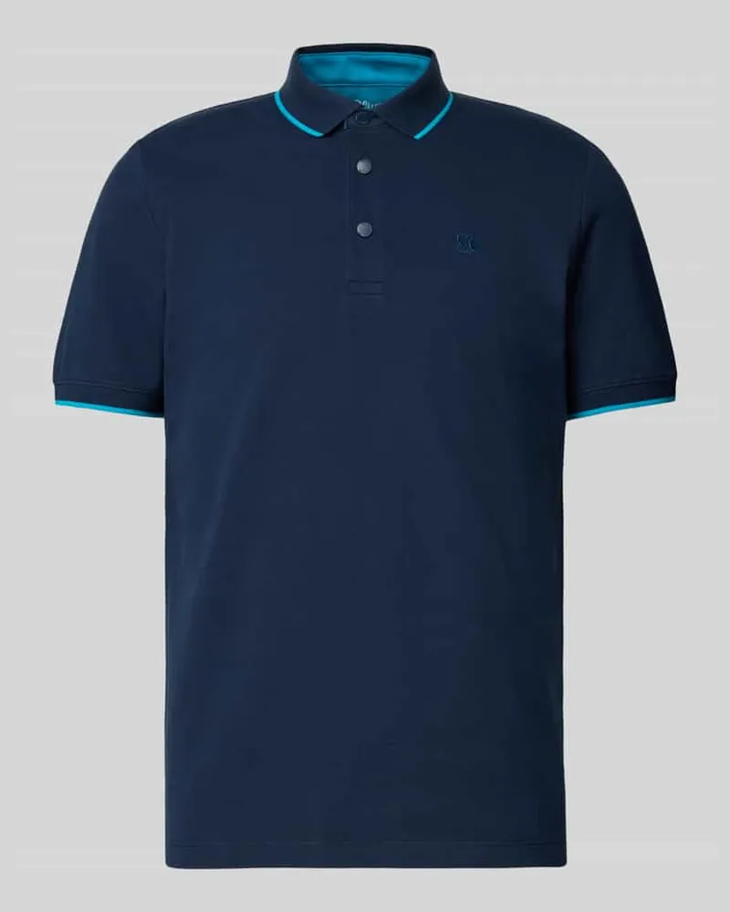 S.Oliver Regular Fit Poloshirt aus Baumwoll-Mix 