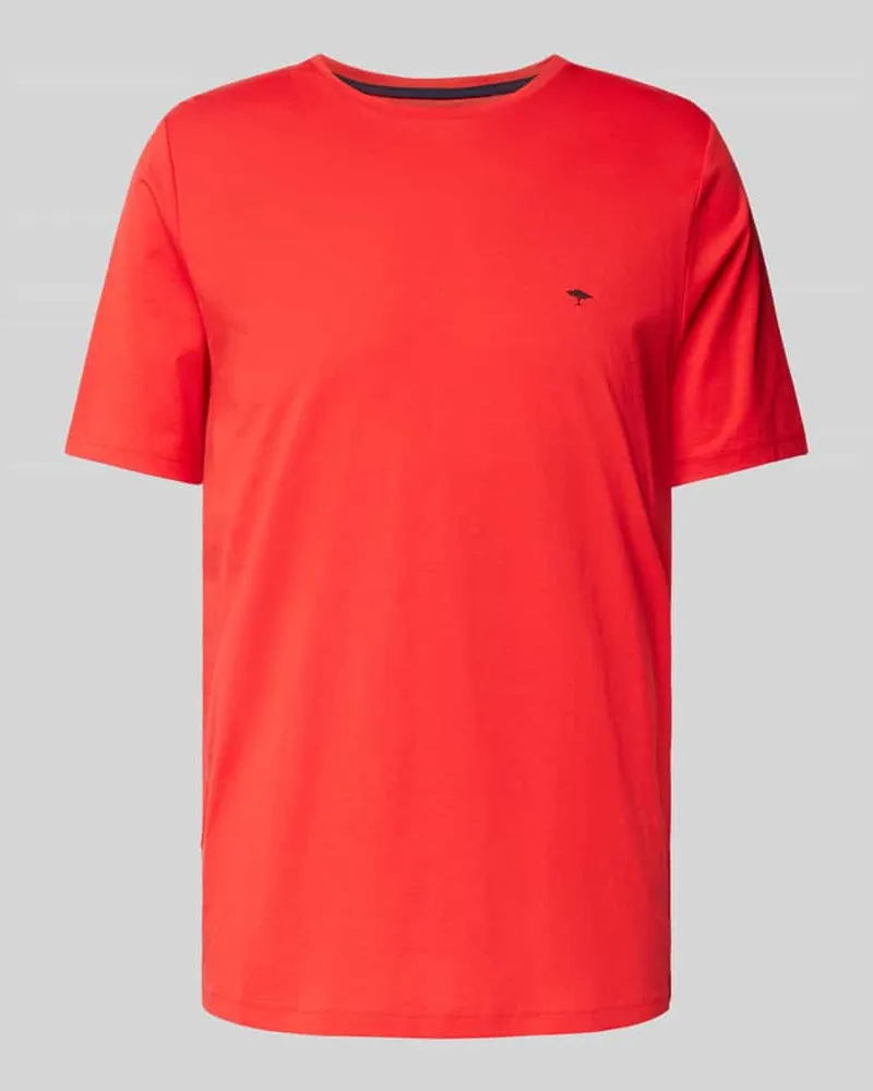 Fynch-Hatton T-Shirt mit Logo-Stitching 