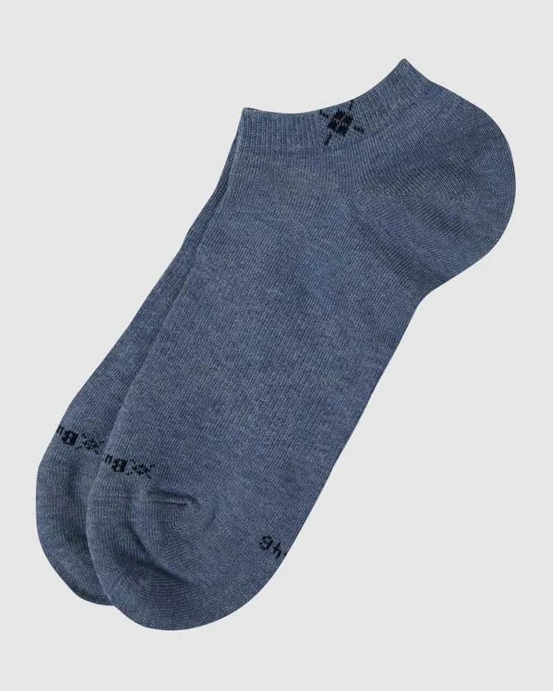 Burlington Sneakersocken mit Stretch-Anteil im 2er-Pack Modell 'Everyday 