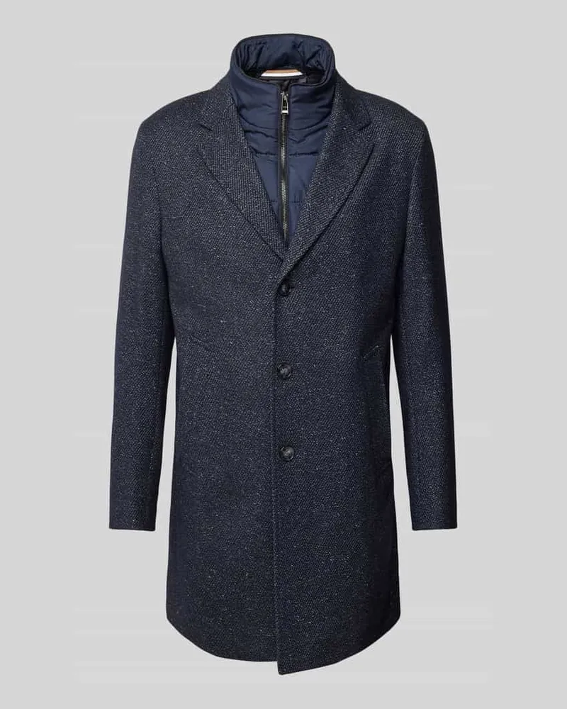 HUGO BOSS Mantel mit Stehkragen 