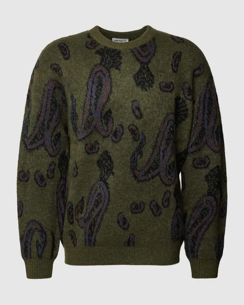 Carhartt WIP Strickpullover mit Allover-Muster Modell 'MEDFORD 