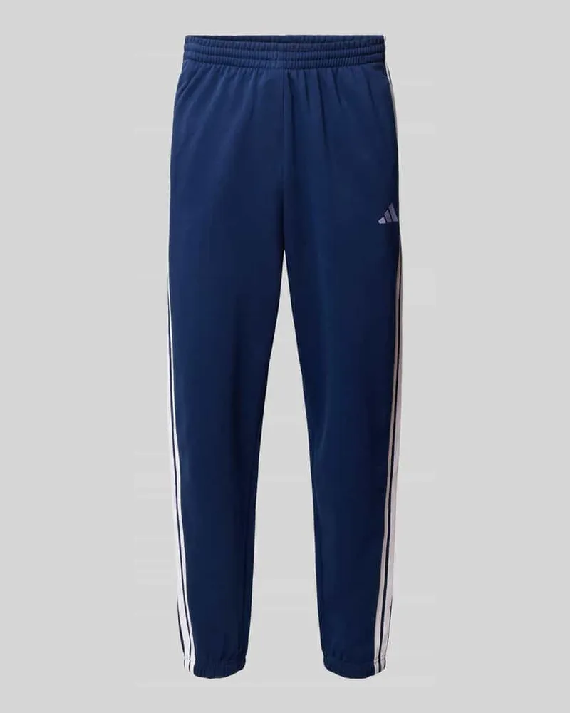 adidas Sweathose mit Kontraststreifen Dunkelblau