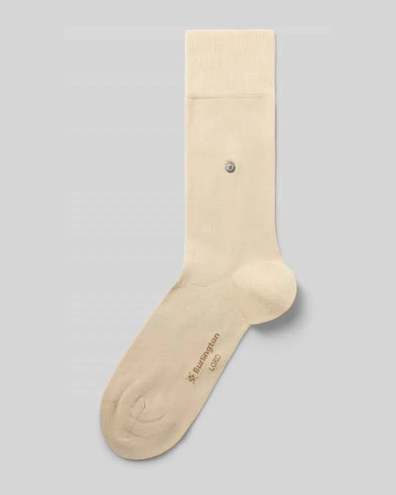 Burlington Socken mit Logo-Detail Modell 'Lord SO Sand