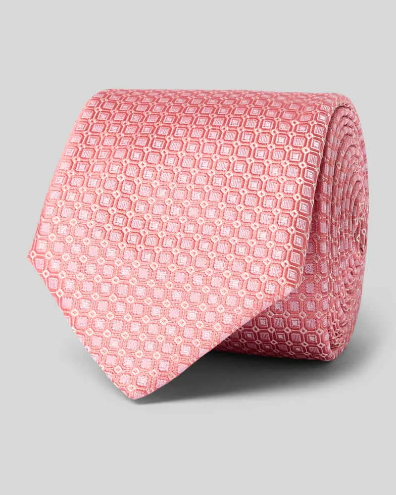 HUGO BOSS Krawatte aus Seiden-Mix Rosa
