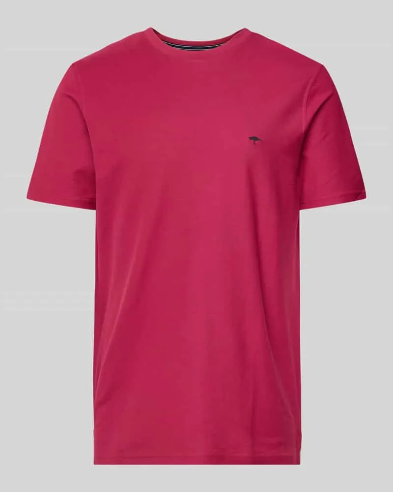 Fynch-Hatton T-Shirt mit Logo-Stitching 