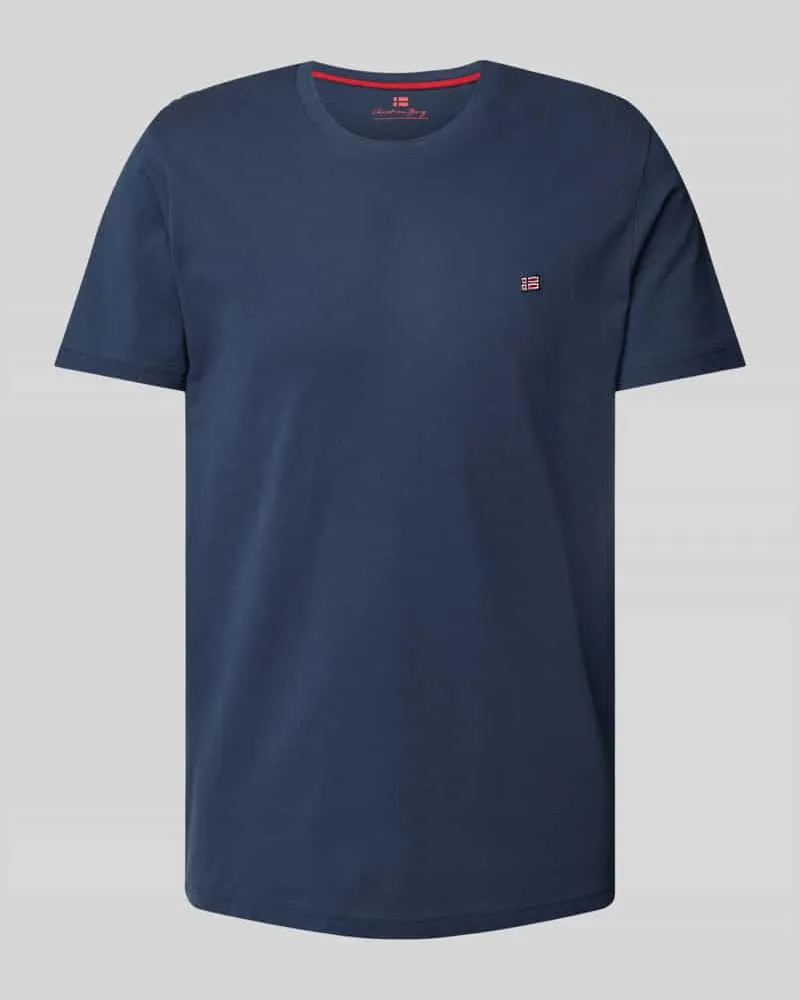 Christian Berg T-Shirt mit Label-Stitching 