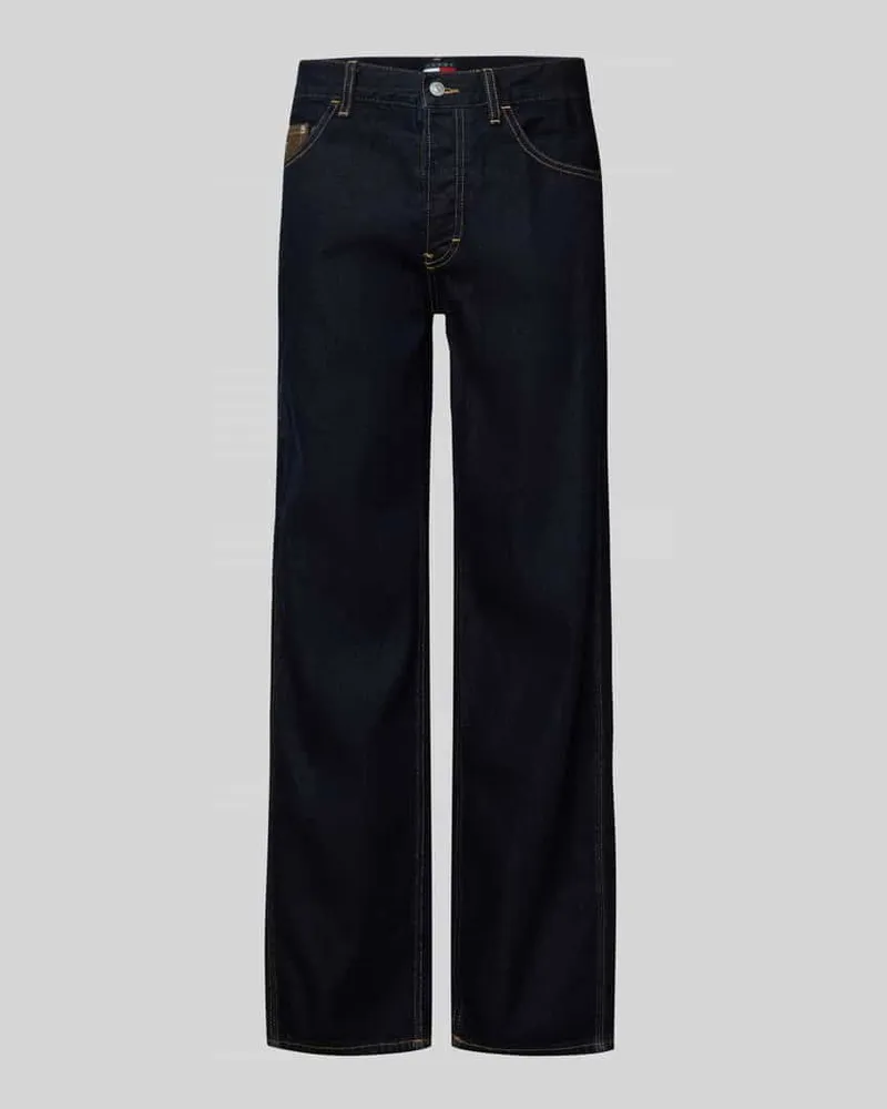 Tommy Hilfiger Relaxed Fit Jeans aus reiner Baumwolle Modell 'JAIMIE Dunkelblau