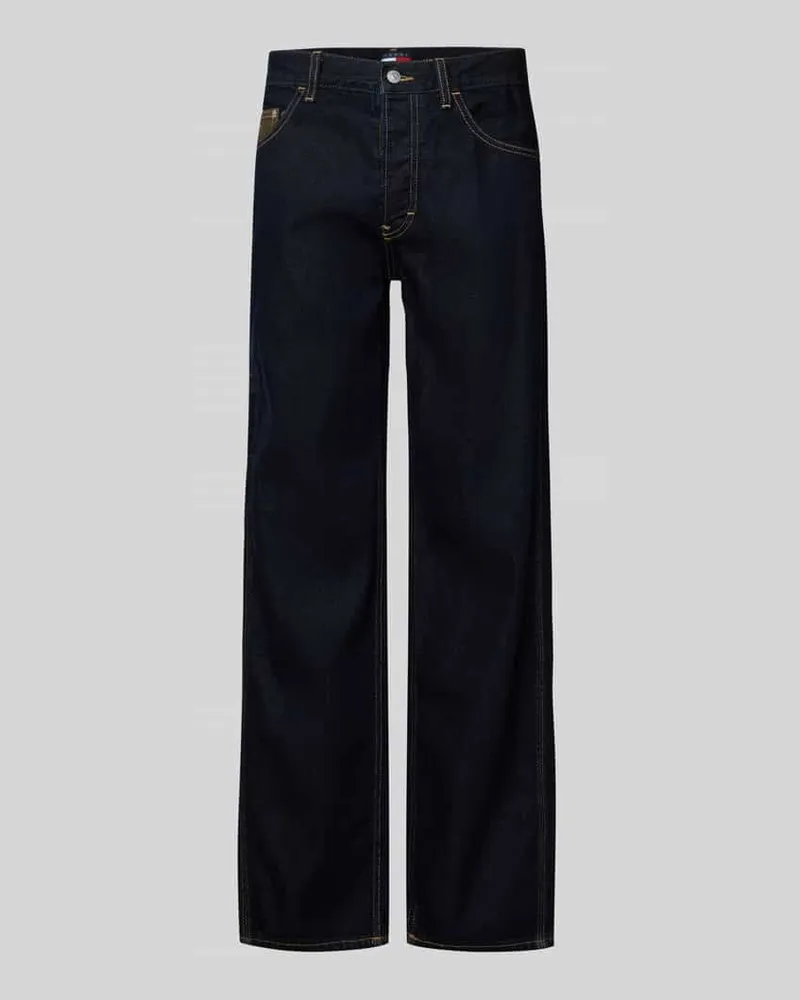 Tommy Hilfiger Relaxed Fit Jeans aus reiner Baumwolle Modell 'JAIMIE Dunkelblau