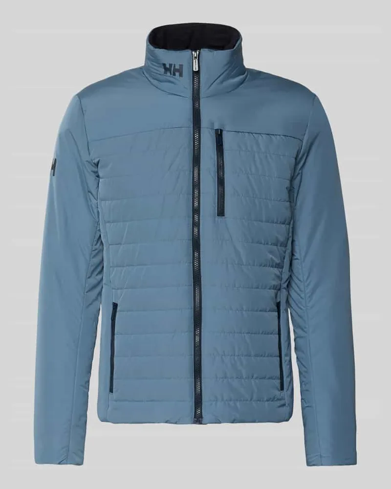 Helly Hansen Regular Fit Jacke mit Stehkragen Hellblau