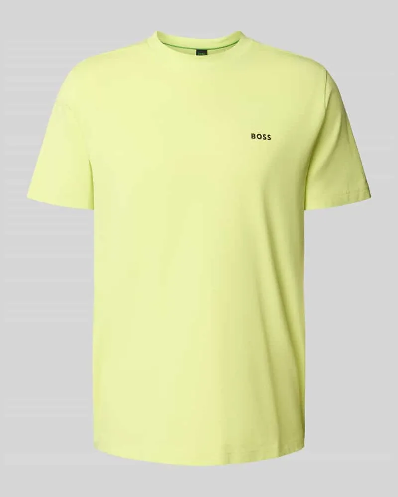 HUGO BOSS Regular Fit T-Shirt aus Baumwoll-Mix 