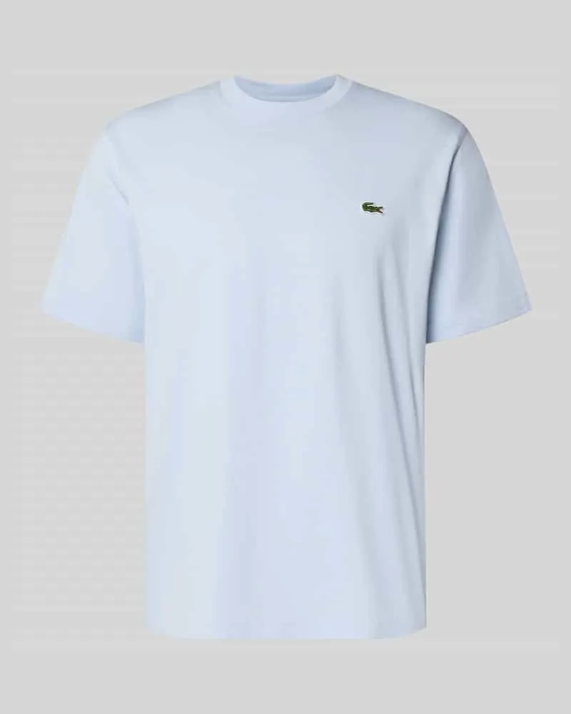 Lacoste Regular Fit Poloshirt aus reiner Baumwolle Hellblau
