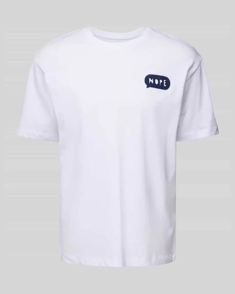 McNeal Loose Fit T-Shirt mit Rundhalsausschnitt 
