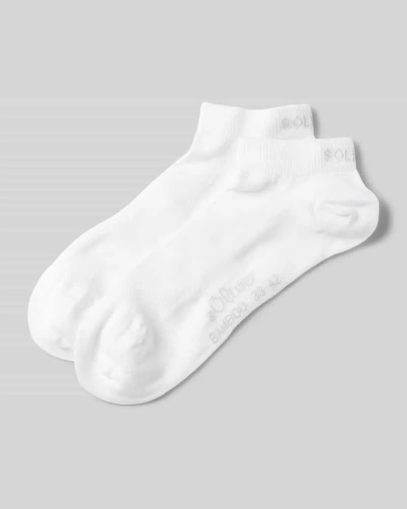 S.Oliver Sneaker-Socken aus Viskose-Mix im 2er-Pack 