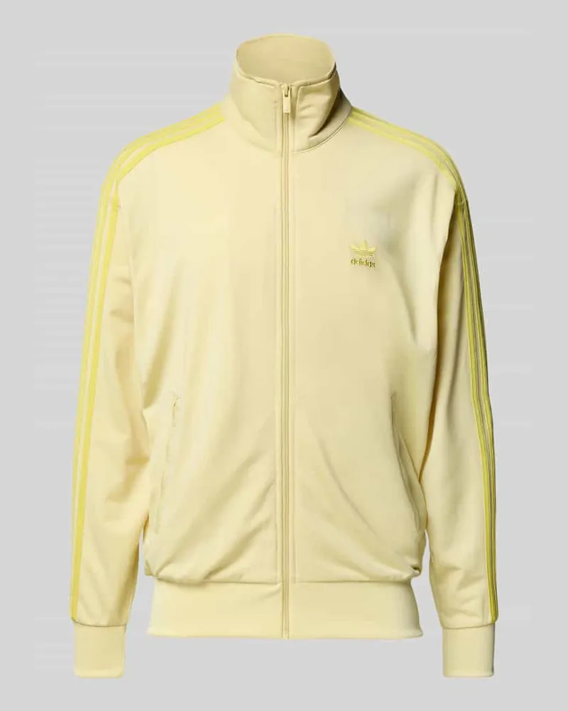adidas Trainingsjacke mit Label-Stitching 