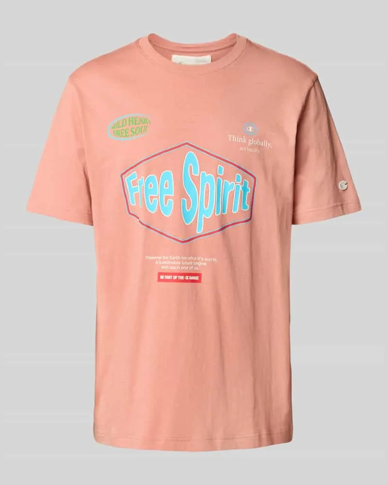 Champion T-Shirt mit Label-Details 