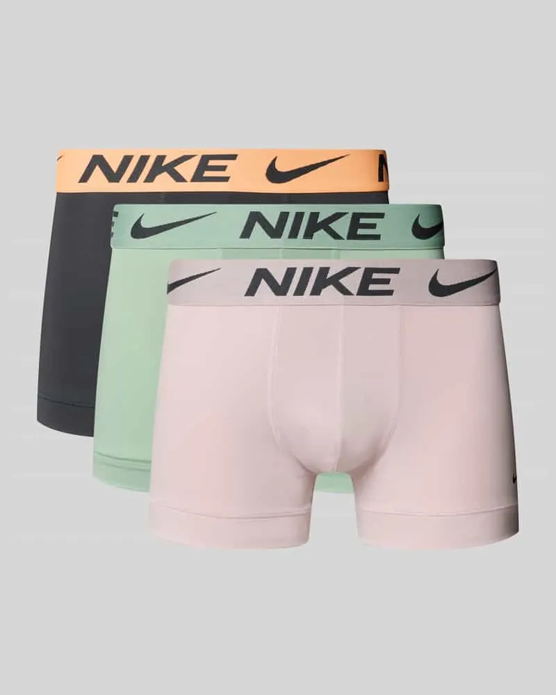 Nike Micro Trunks im 3er-Pack mit Logo-Bund Hellrosa