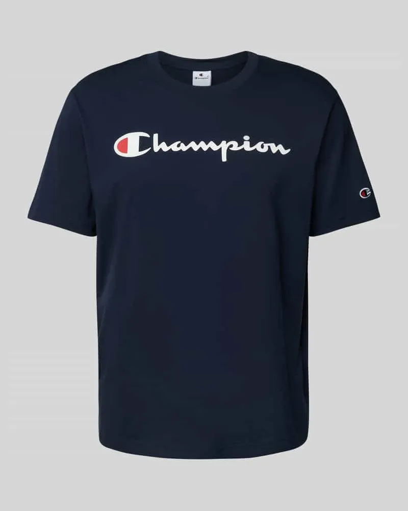 Champion T-Shirt mit Label-Print 