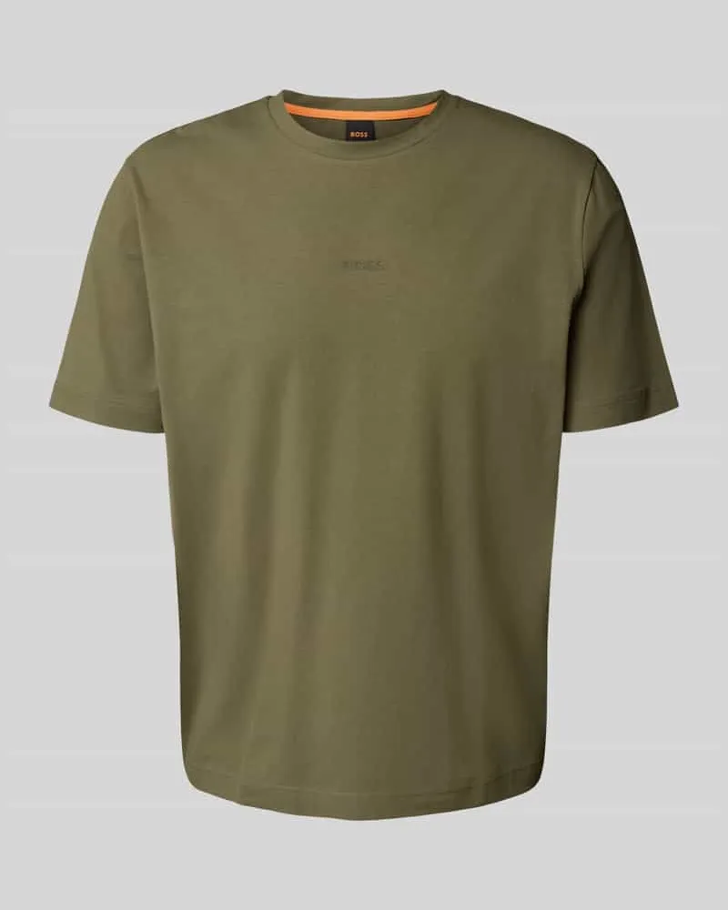 HUGO BOSS Regular Fit T-Shirt aus Baumwoll-Mix 