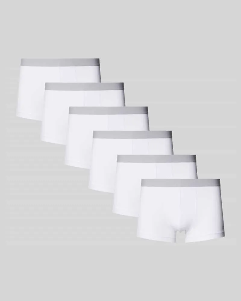 Sloggi Trunks mit Teilungsnähten Modell Weiss