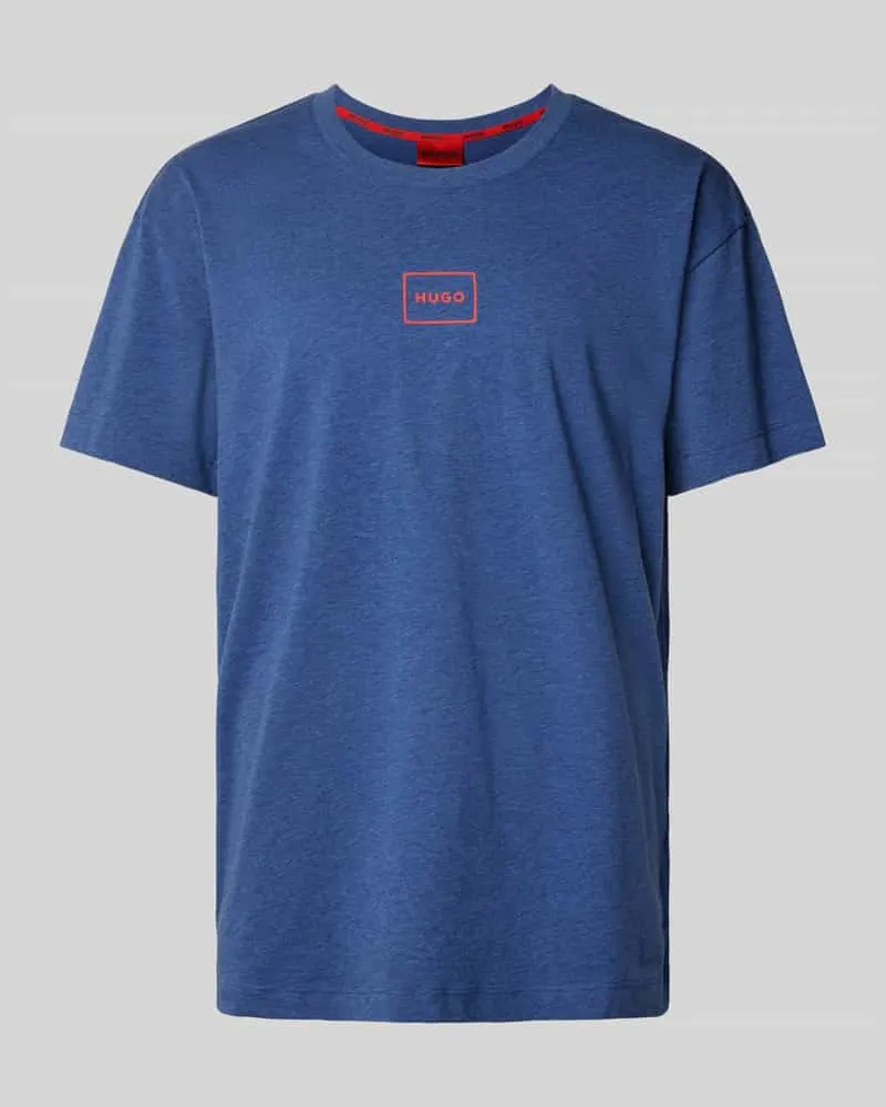HUGO BOSS T-Shirt mit Label-Print Modell 'Laze 