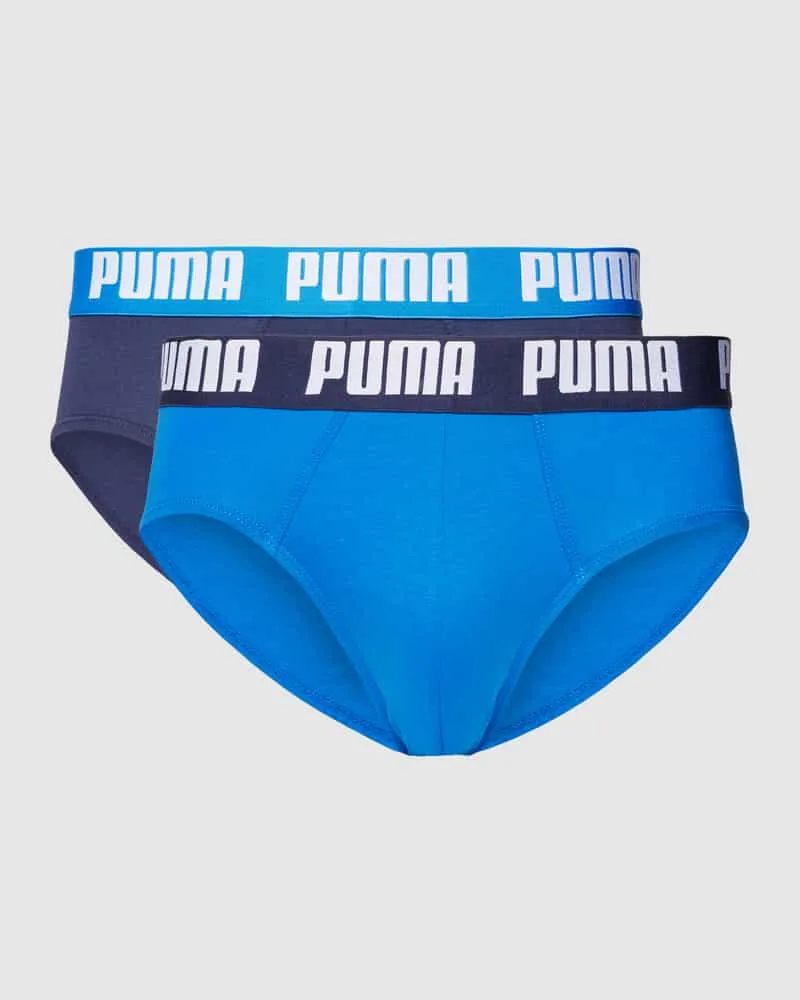 Puma Slip mit Label-Detail im 2er-Pack 