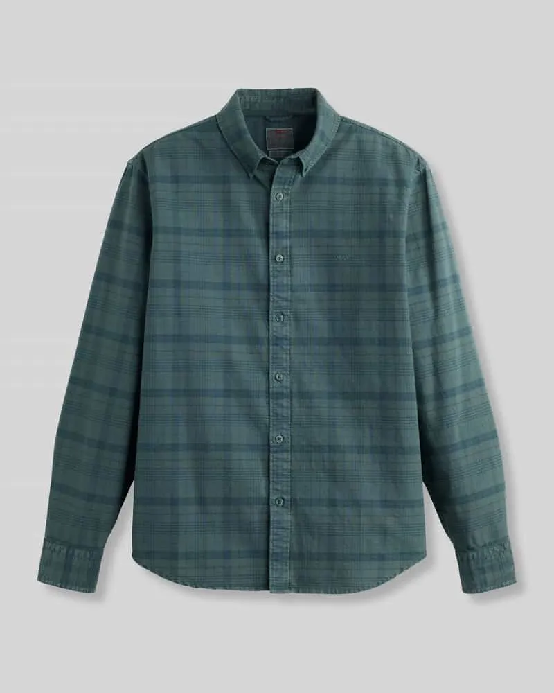 Levi's Relaxed Fit Freizeithemd aus reiner Baumwolle Mittelgrau