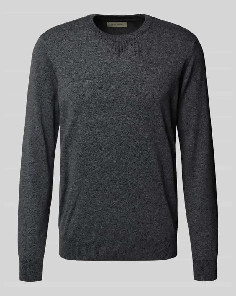 Blend Strickpullover mit Rundhalsausschnitt Modell 'Bruton Black