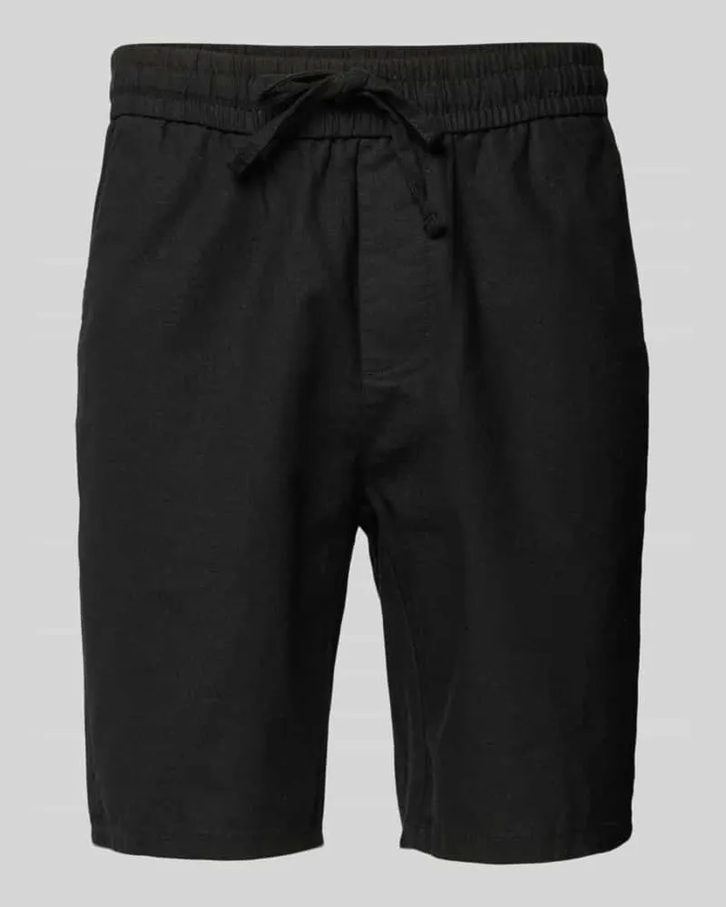 Only & Sons Shorts aus Baumwoll-Leinen-Mix Modell 'LINUS 