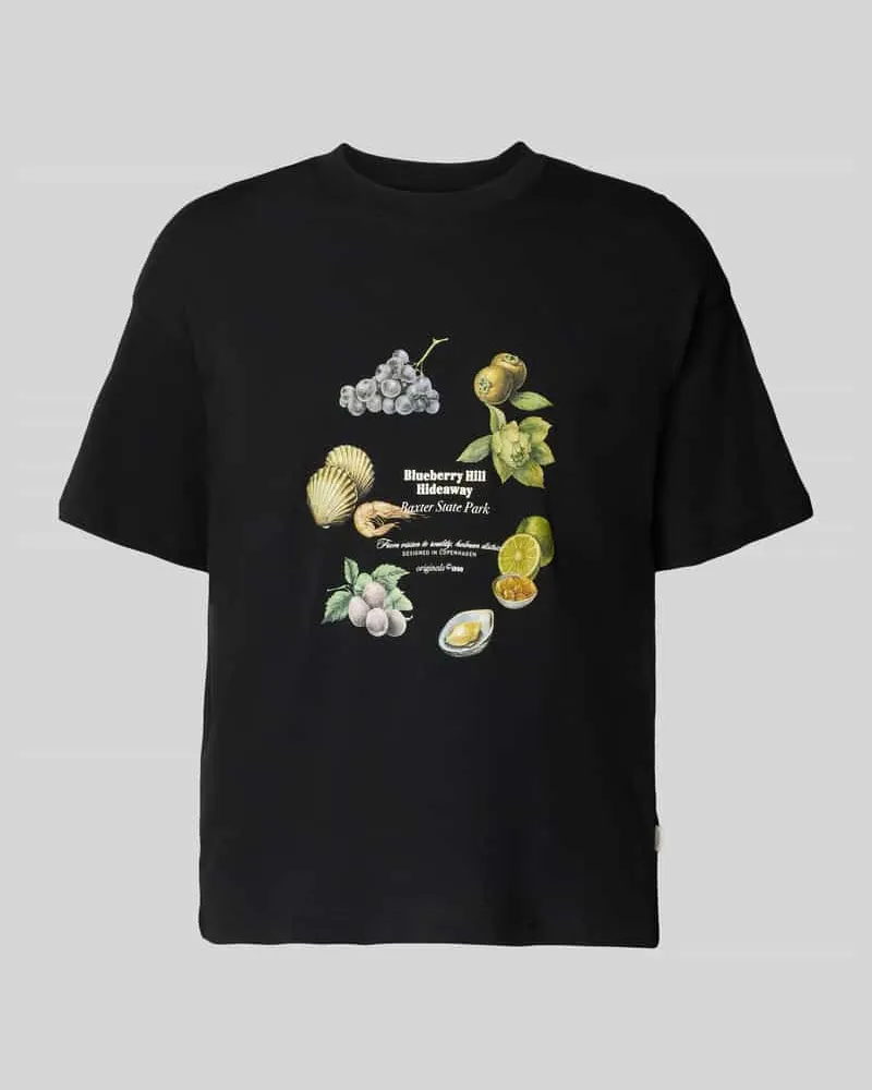 Jack & Jones T-Shirt mit Rundhalsausschnitt Black