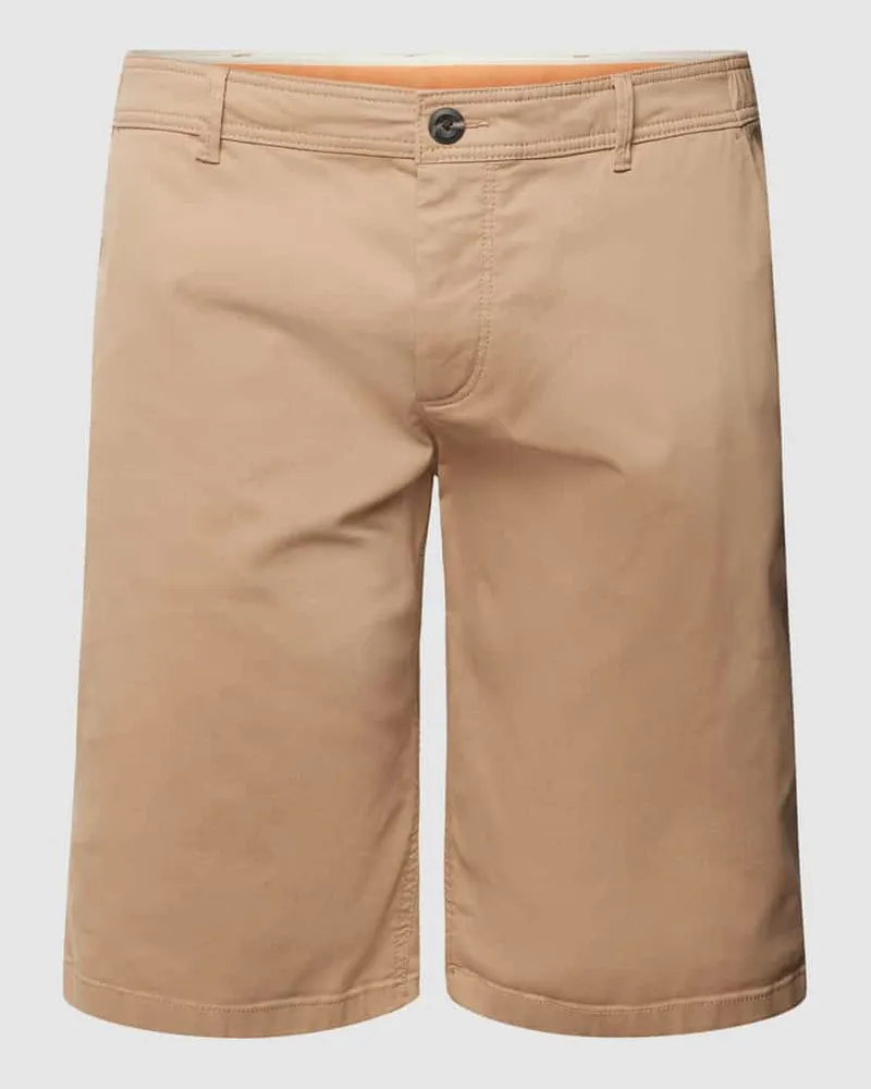 Tom Tailor PLUS SIZE Chino-Shorts mit Eingrifftaschen Beige