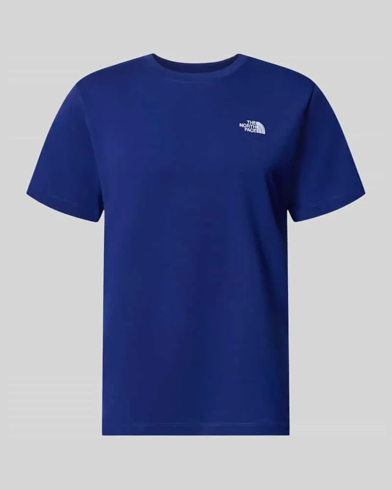 The North Face Regular Fit T-Shirt mit Rundhalsausschnitt Modell 'EVOLUTION Blau