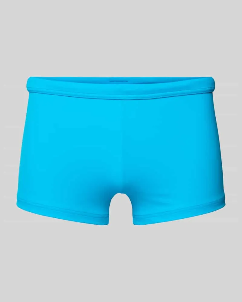 HOM Badehose in unifarbenem Design Modell 'SEA LIFE 