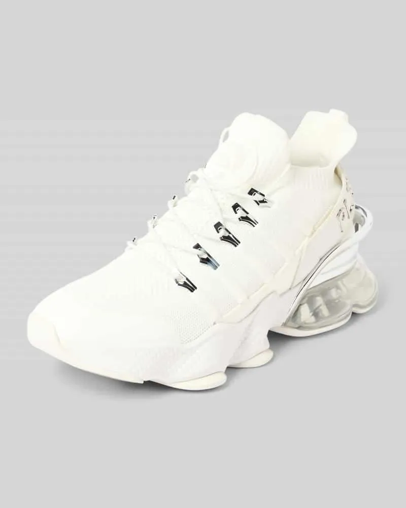 Philipp Plein Sneaker mit Schnürverschluss Weiss