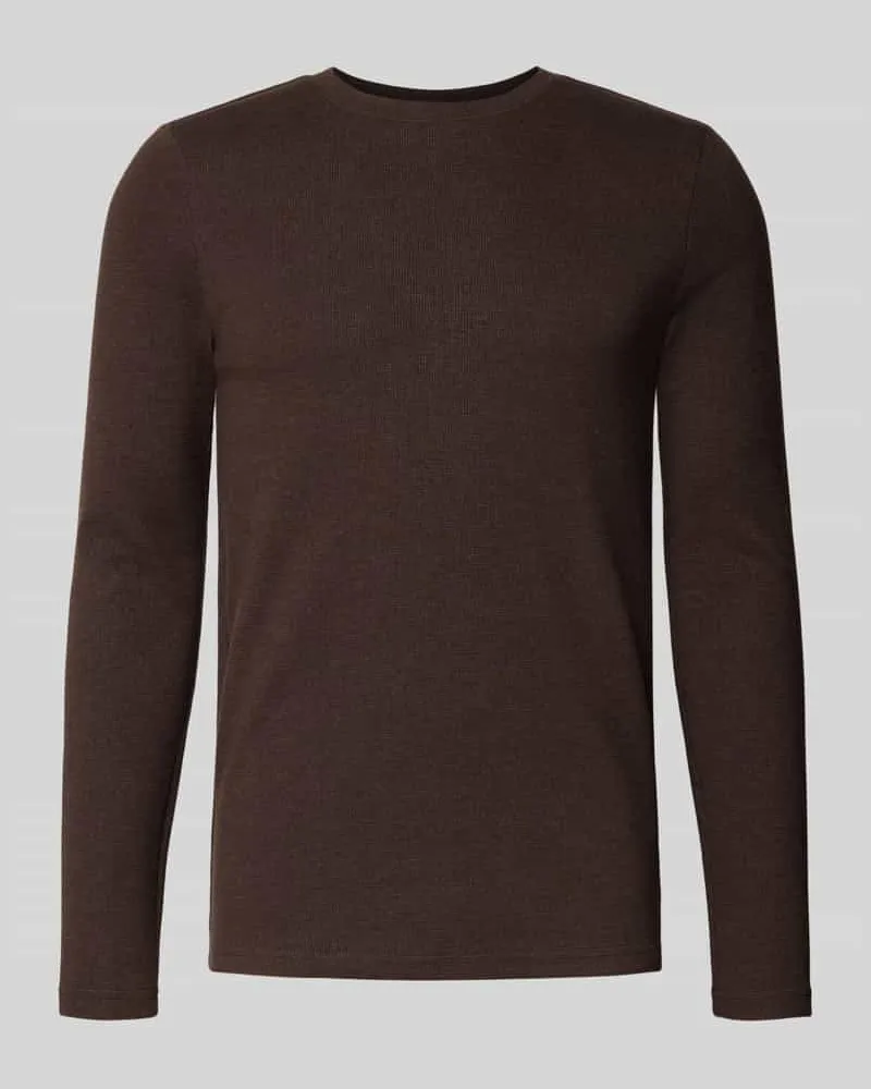 McNeal Pullover mit Rundhalsausschnitt Schoko
