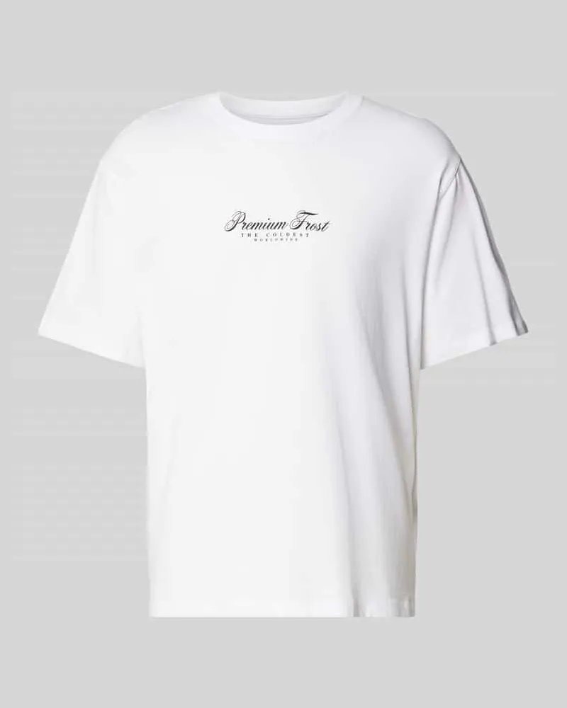 Jack & Jones T-Shirt mit Label-Print Modell 'MARINA 
