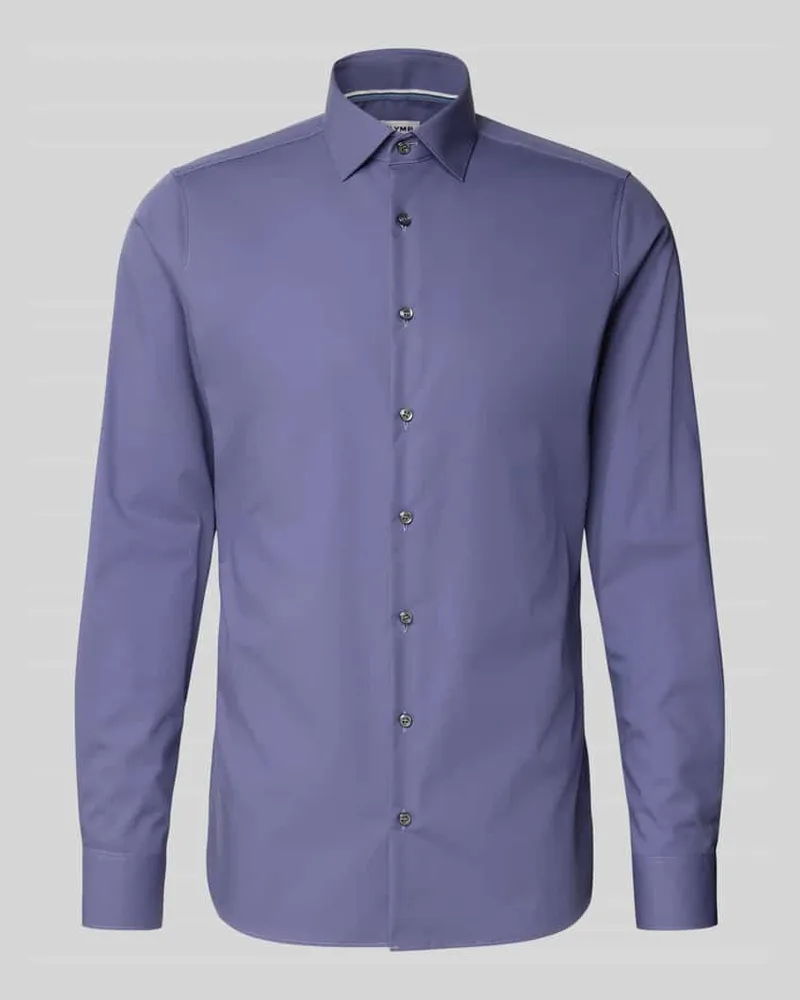 Olymp Slim Fit Business-Hemd mit Kentkragen 