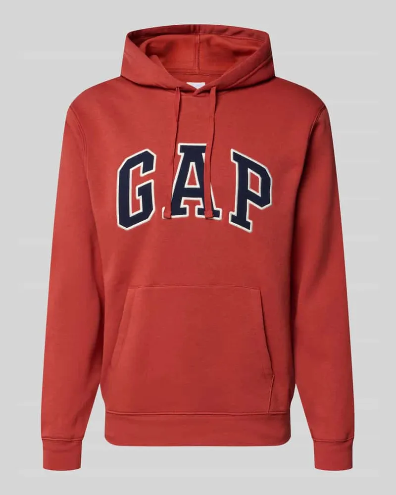 GAP Hoodie mit Kängurutasche Dunkelorange