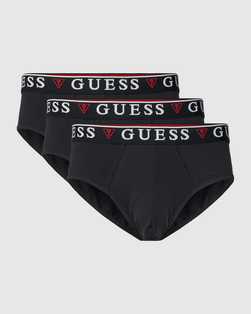 Guess Slip mit elastischem Bund Modell 'BRIAN HERO' im 3er-Pack 