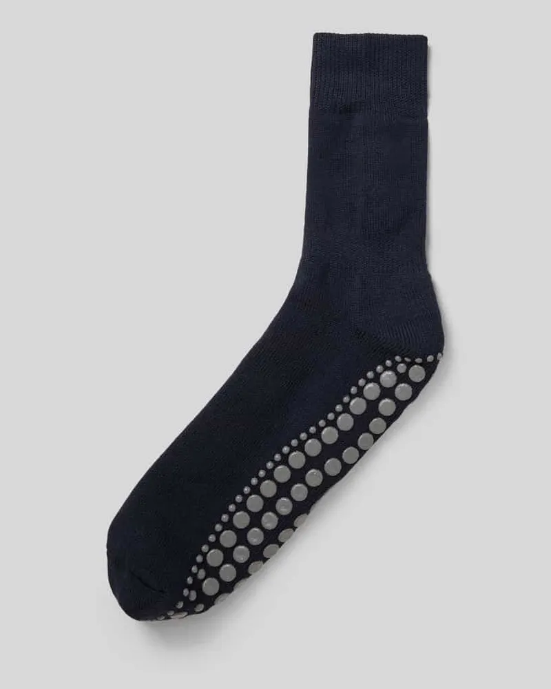 Falke Socken mit geripptem Abschluss Marine