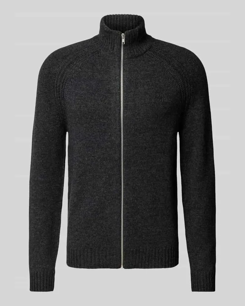 McNeal Regular Fit Strickjacke mit Stehkragen 