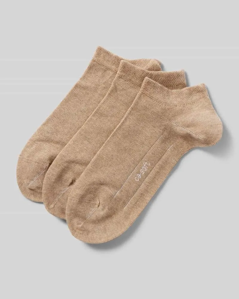 Camano Socken mit elastischem Bündchen im 3er-Pack 
