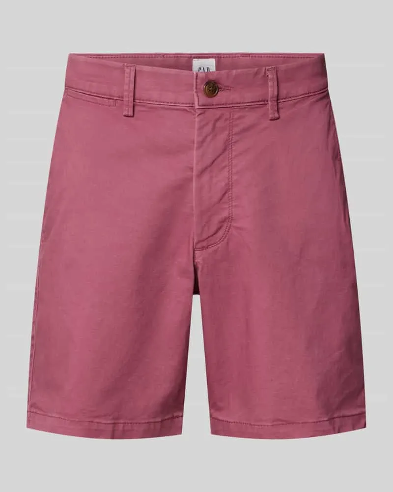 GAP Shorts mit französischen Eingrifftaschen Rose