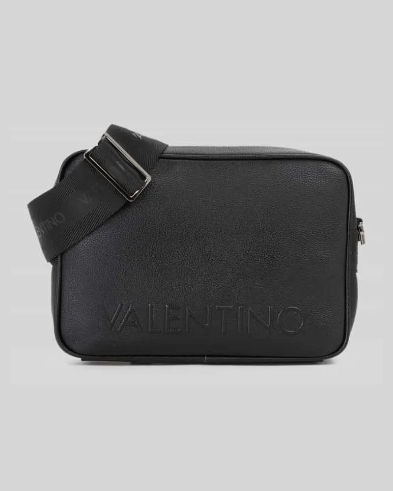Valentino Bags Umhängetasche mit Label-Prägung Modell 'ELITE Black