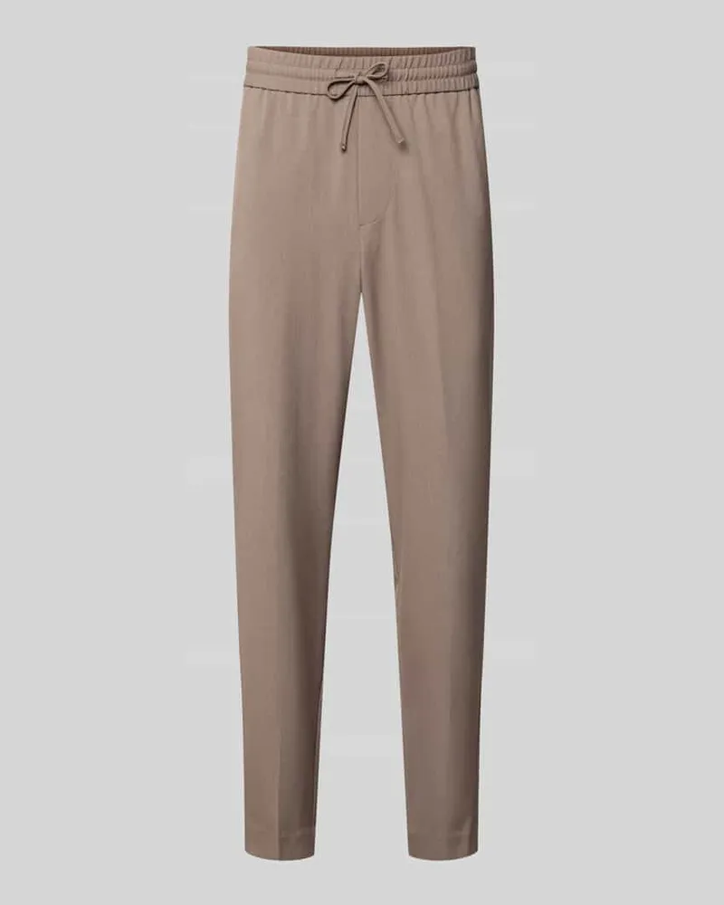 Lindbergh Relaxed Fit Sweatpants mit Viskose-Anteil Mud