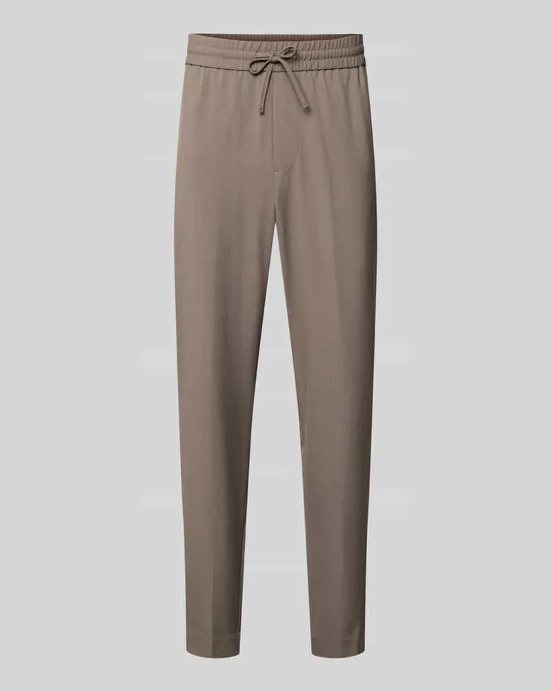 Lindbergh Relaxed Fit Sweatpants mit Viskose-Anteil Mud