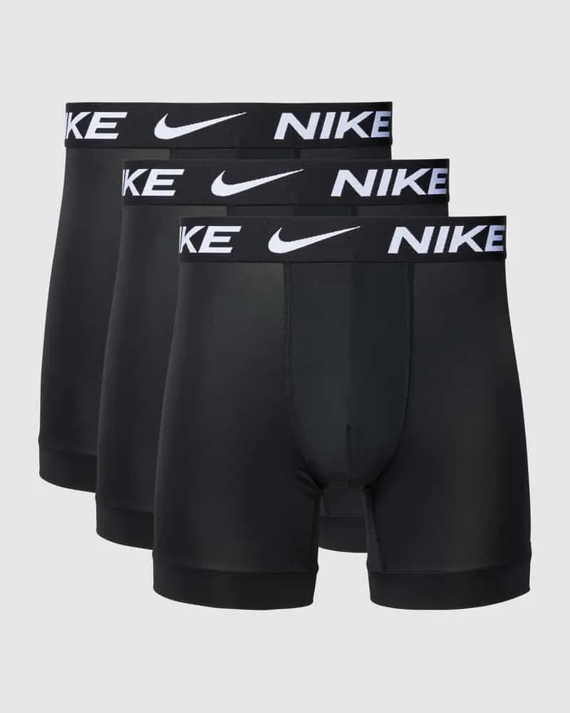 Nike Trunks mit elastischem Logo-Bund Black