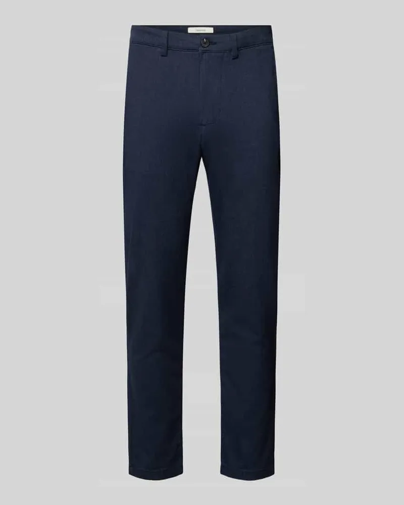 Selected Slim Fit Chino aus Baumwoll-Mix Model 'MILES Marine