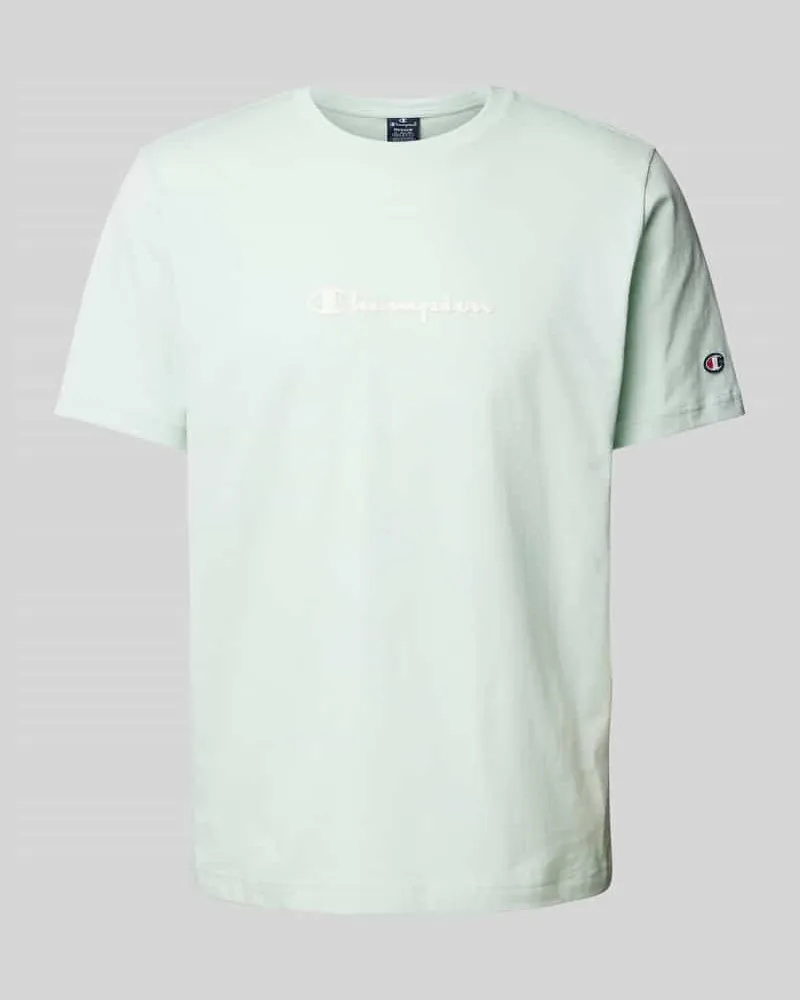 Champion Oversized T-Shirt mit Label-Print 